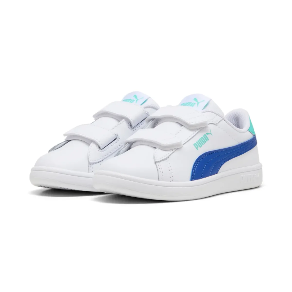 ZAPATILLAS PUMA SMASH 3.0 LVP WHITE-BLUE - Imagen 3