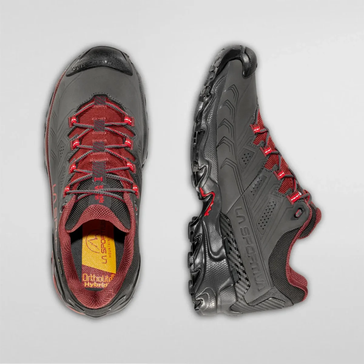 Zapatillas La Sportiva ULTRA RAPTOR II LEATHER GTX (Goretex carbon - spicy) - Imagen 3
