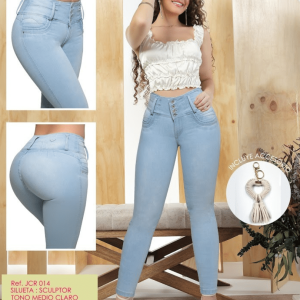 VAQUERO COLOMBIANO PUSH-UP SIN BOLSILLOS LOVEME 014LV