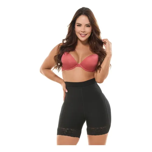 FAJA SALOME REF 0218C SHORT INVISIBLE BANDA SILICONADA STRAPLESS - Imagen 3