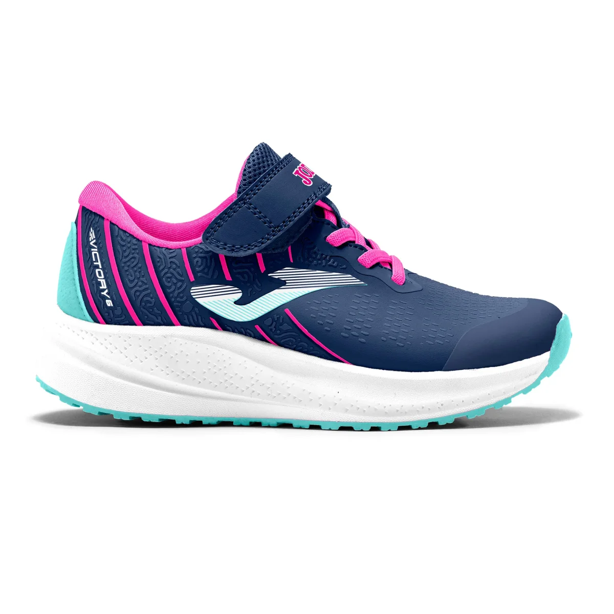 ZAPATILLA JOMA VICTORY JR NAVY-FUCSIA