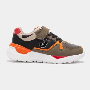ZAPATILLA JOMA J.3080 JR NEG-NARANJA