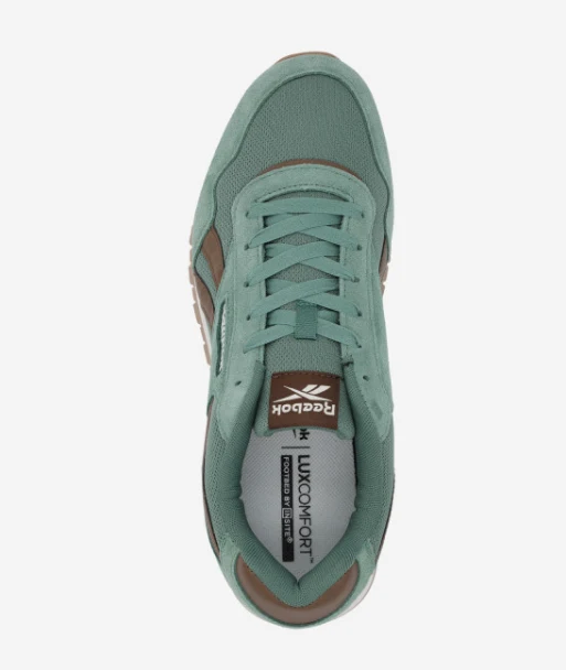 ZAPATILLA REEBOK HOMBRE GLIDE VERDE/MARRON - Imagen 3