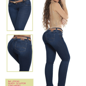 VAQUERO COLOMBIANO CON CLÁSICOS BOLSILLOS LOVEME 041LV