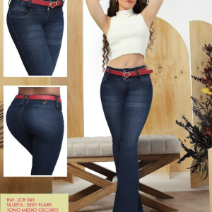 VAQUERO COLOMBIANO BOTA CAMPANA SIN BOLSILLOS LOVEME 043LV
