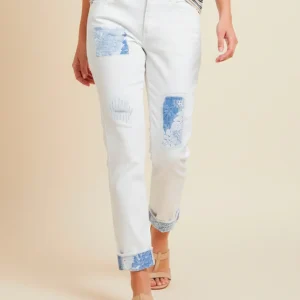 Jeans recuadros
