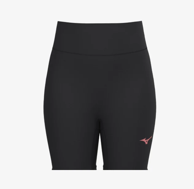 LEGGINGS MIZUNO MUJER ATHLETIC SHORT WOS NEGRO - Imagen 3