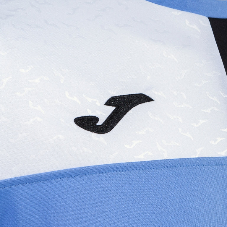 CAMISETA JOMA HOMBRE CREW V AZUL - Imagen 4