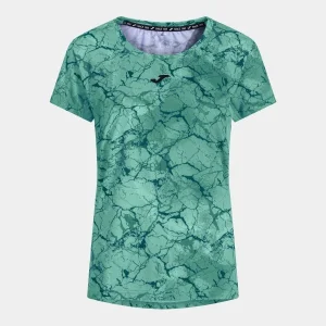 CAMISETA JOMA MUJER  R-NATURE TURQUESA