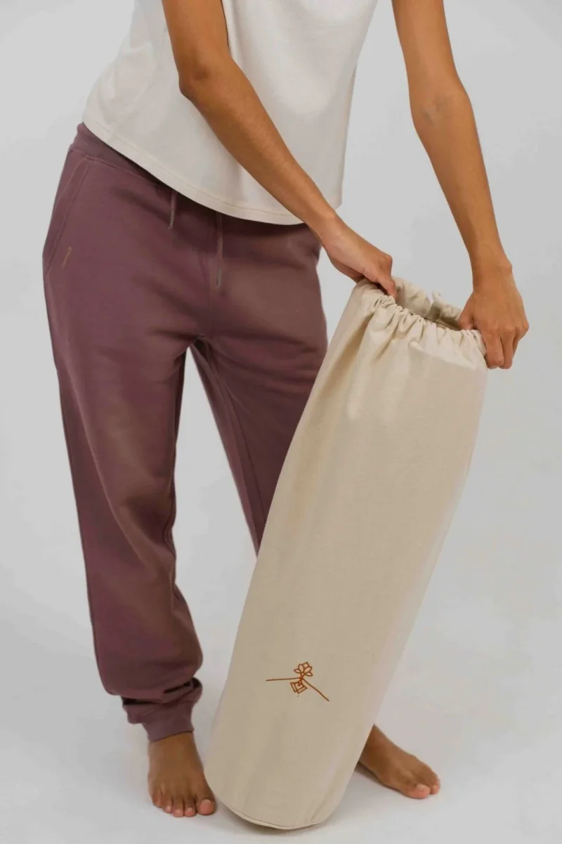 Bolsa de yoga con bolsillo oculto - Natural - Imagen 7
