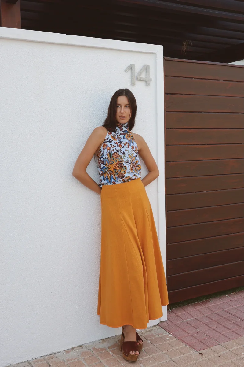 Falda Ora D`Oro Naranja - Imagen 7