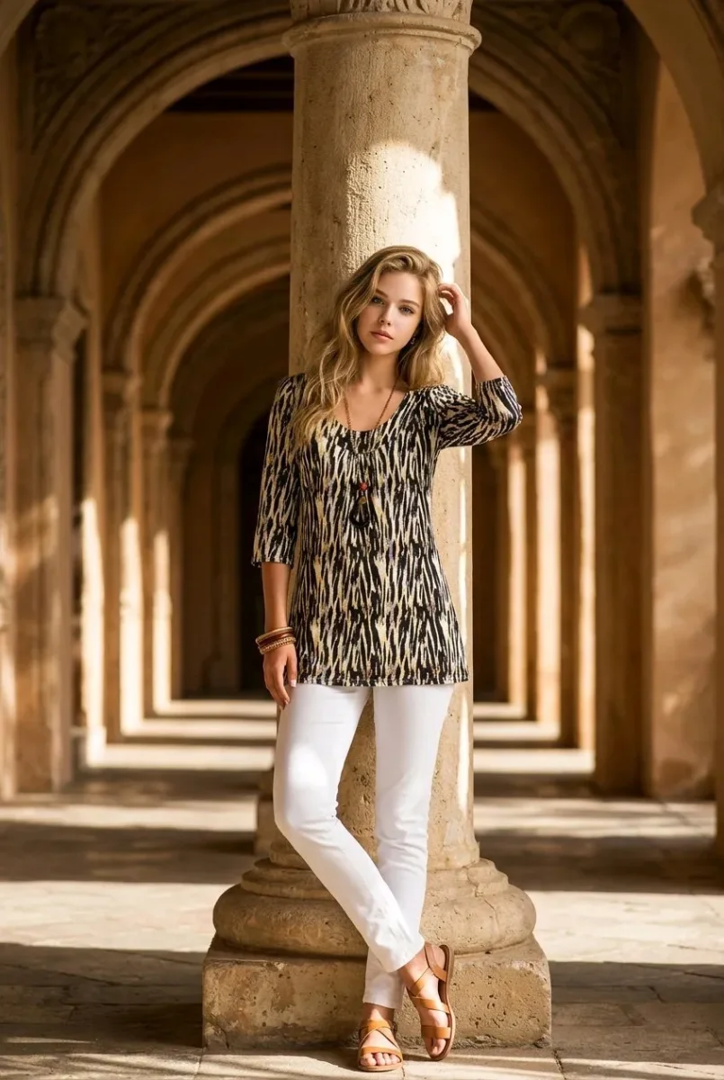 Camiseta animal print