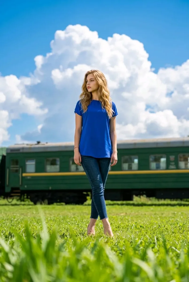 Blusa de satén - Imagen 8