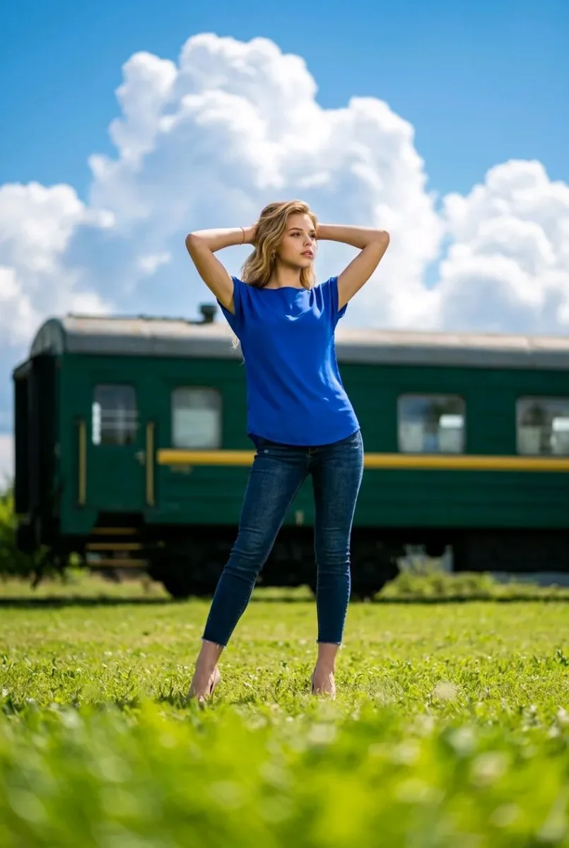 Blusa de satén - Imagen 7