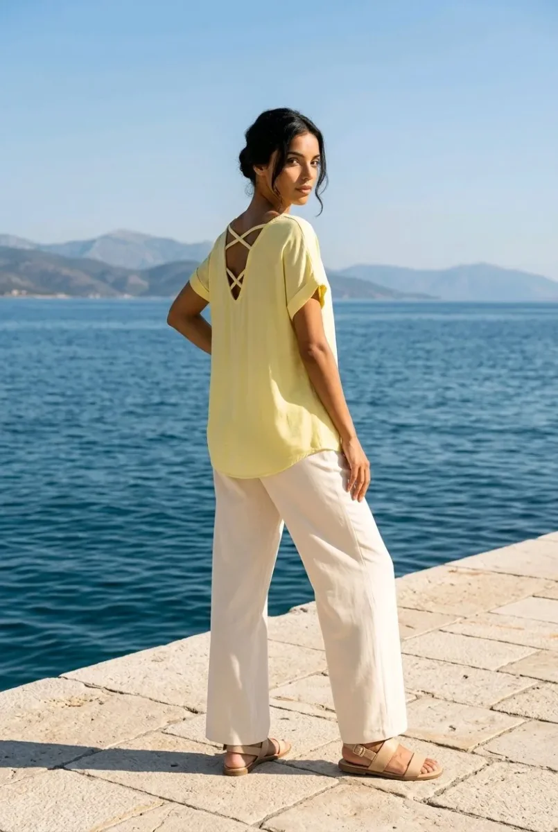 Blusa con collar - Imagen 4