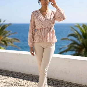 Blusa estampado abstracto