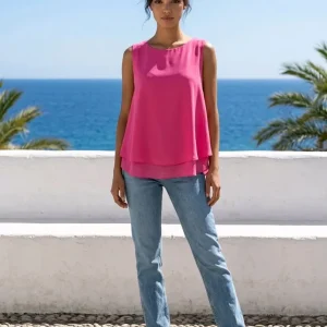 Blusa sin mangas