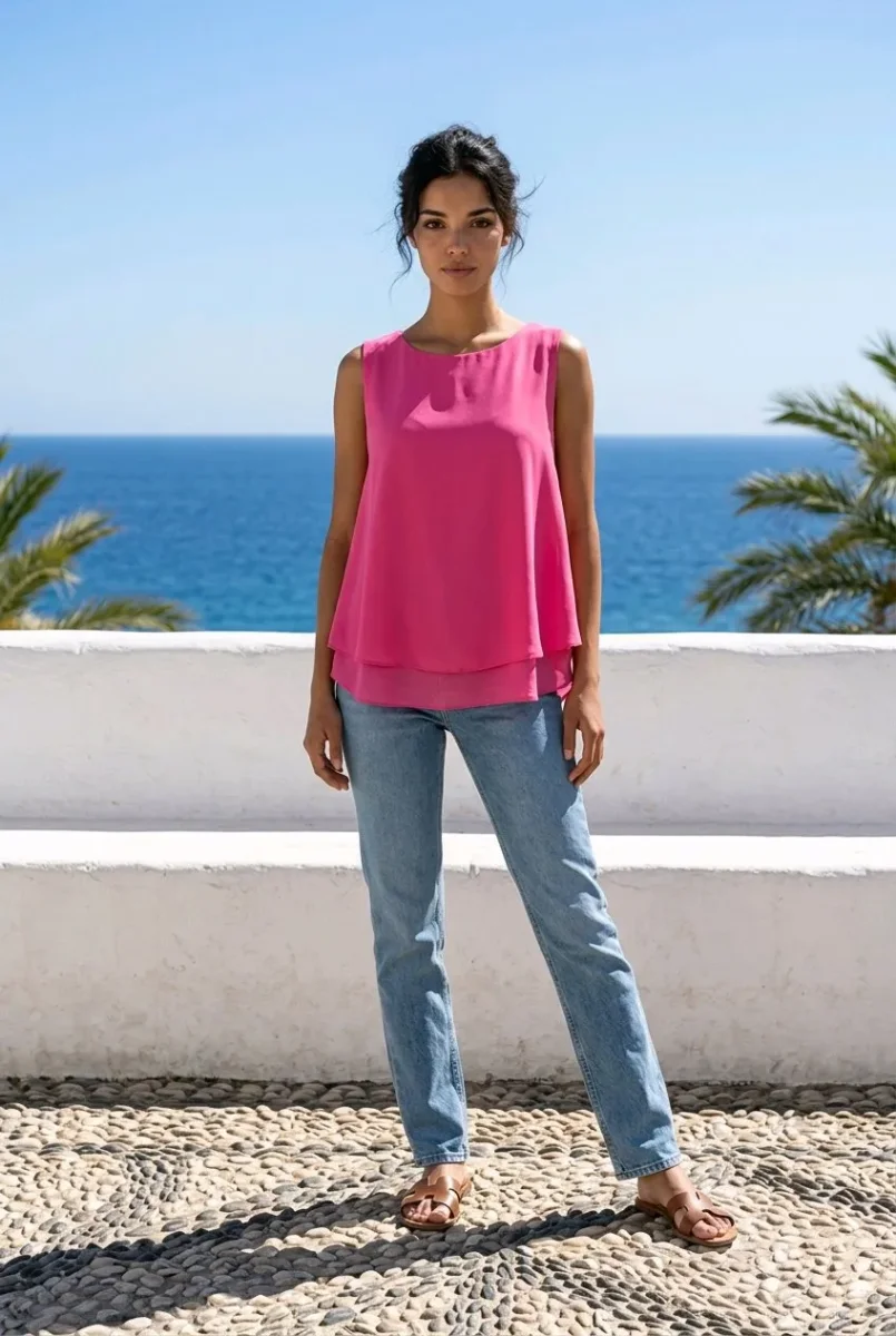 Blusa sin mangas - Imagen 2
