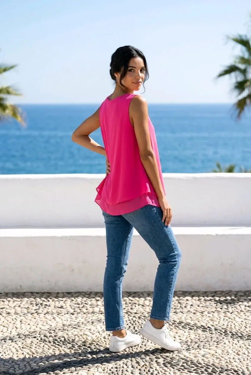 Blusa sin mangas - Imagen 4