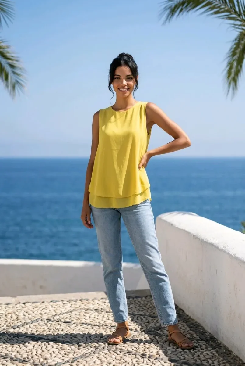 Blusa sin mangas - Imagen 6
