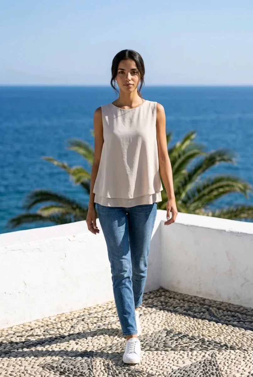 Blusa sin mangas - Imagen 9