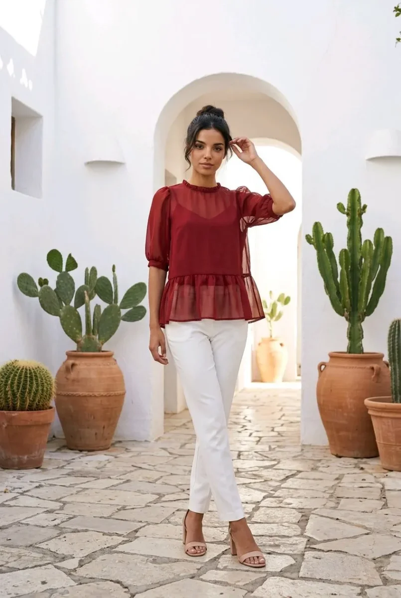 Blusa de fiesta