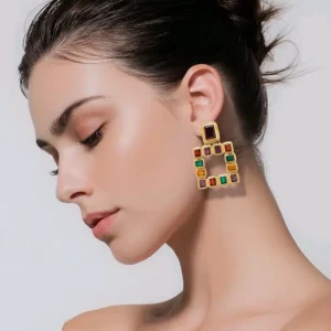 Pendientes geométricos cuadrados, Zozana