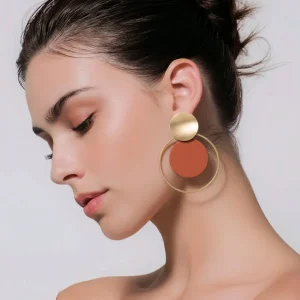 Pendientes geométricos diseño redondo, Arlet