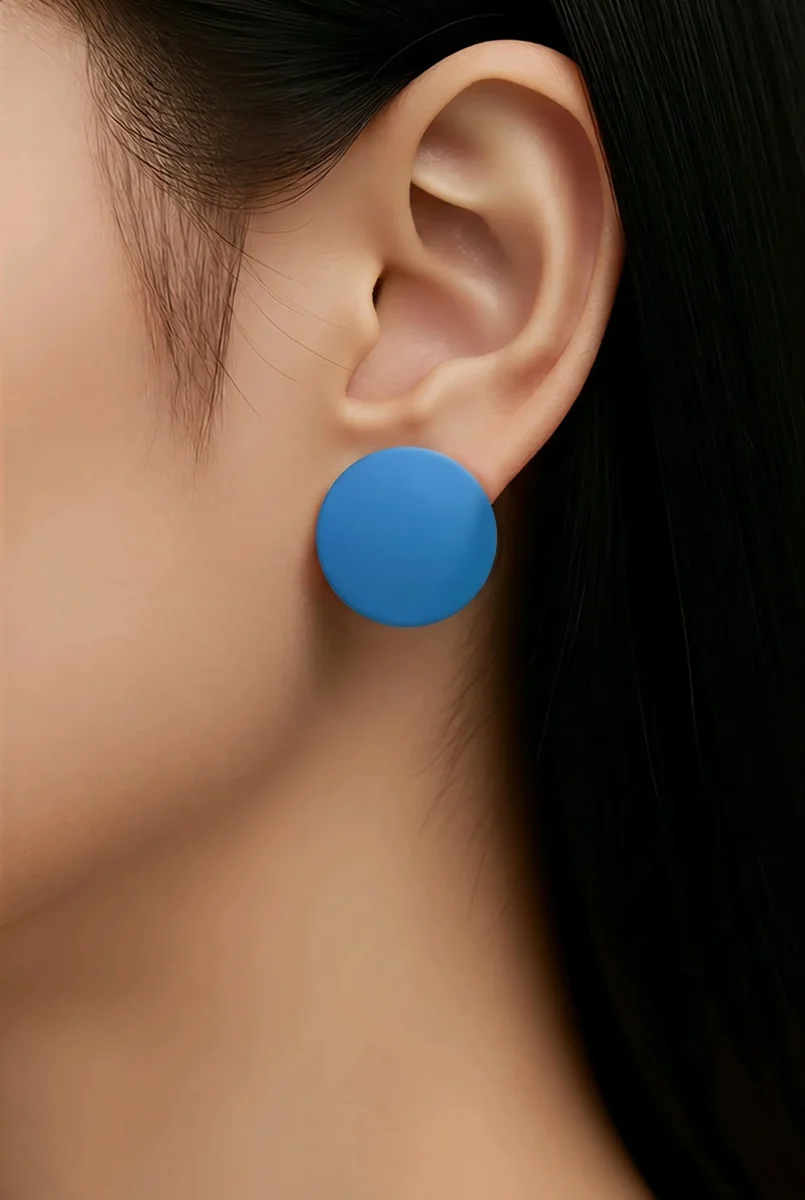 Pendientes geométricos redondos