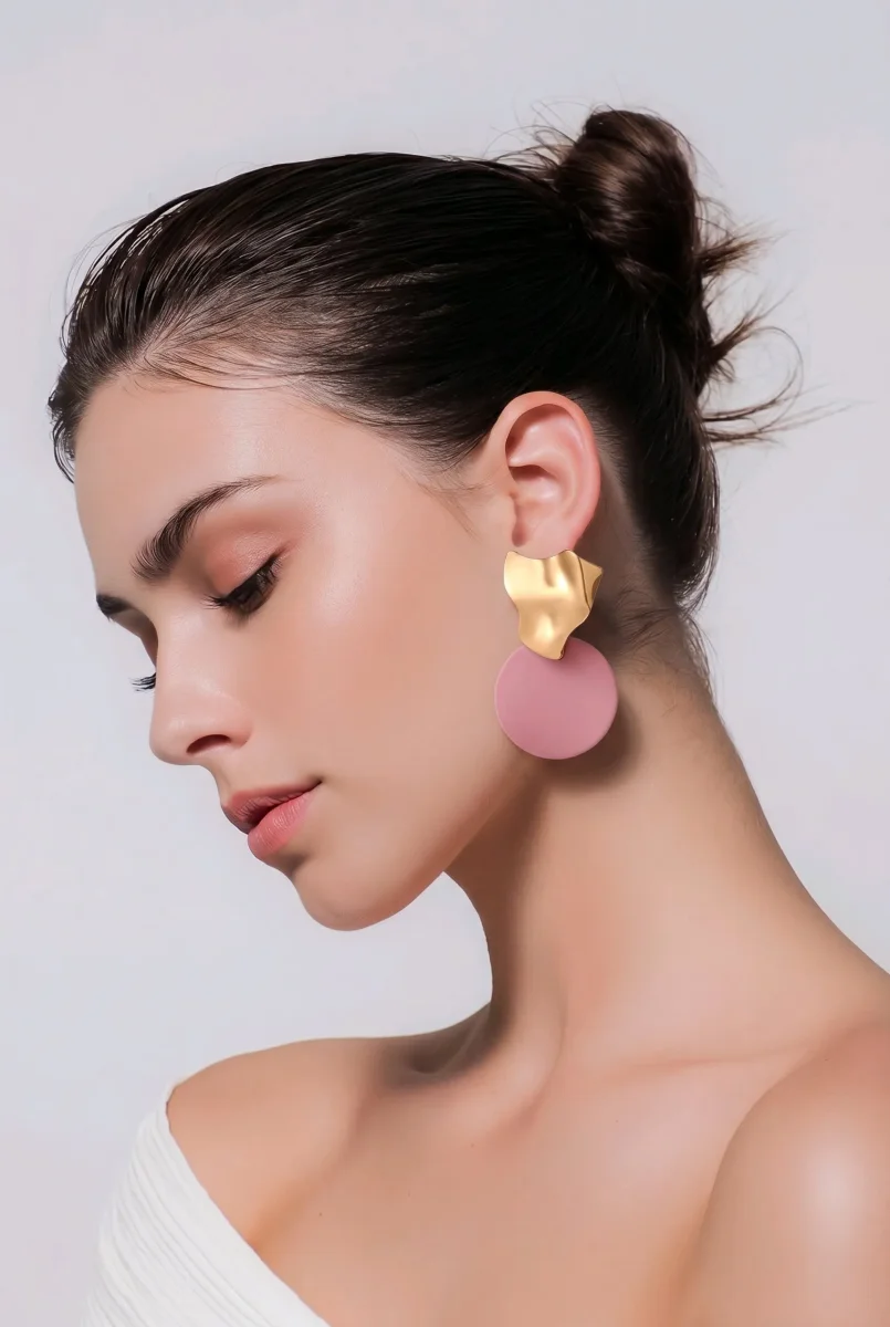 Pendientes geométricos acrílicos, Zoey