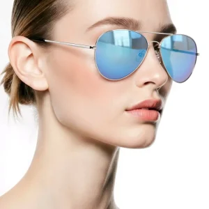 Gafas de sol “aviador”, azul