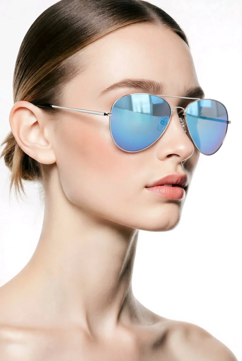 Gafas de sol “aviador”, azul