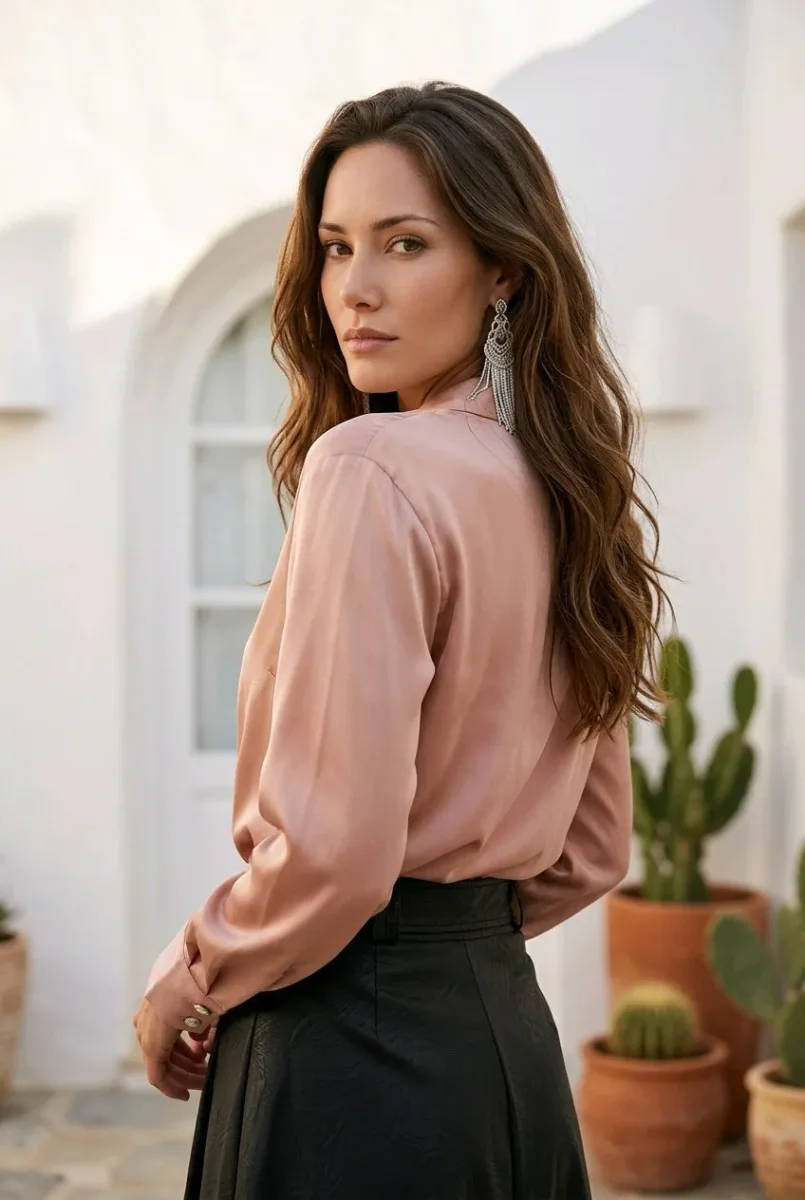 Blusa raso - Imagen 4