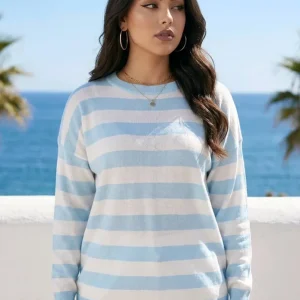 Jersey de rayas estilo navy