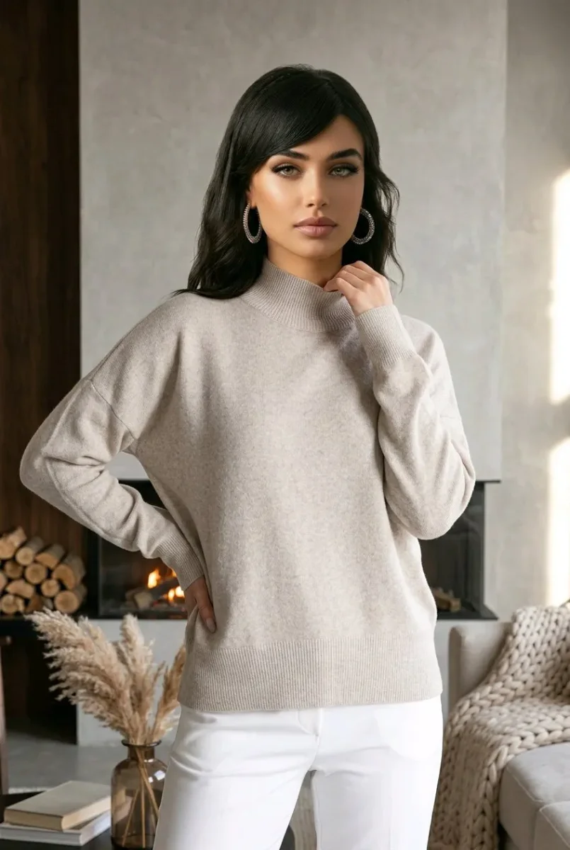 Jersey de cuello alto - Imagen 4