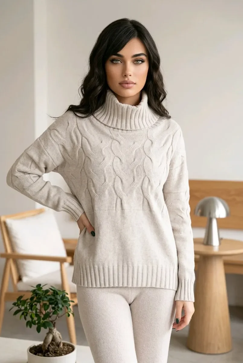 Jersey de cuello alto - Imagen 6
