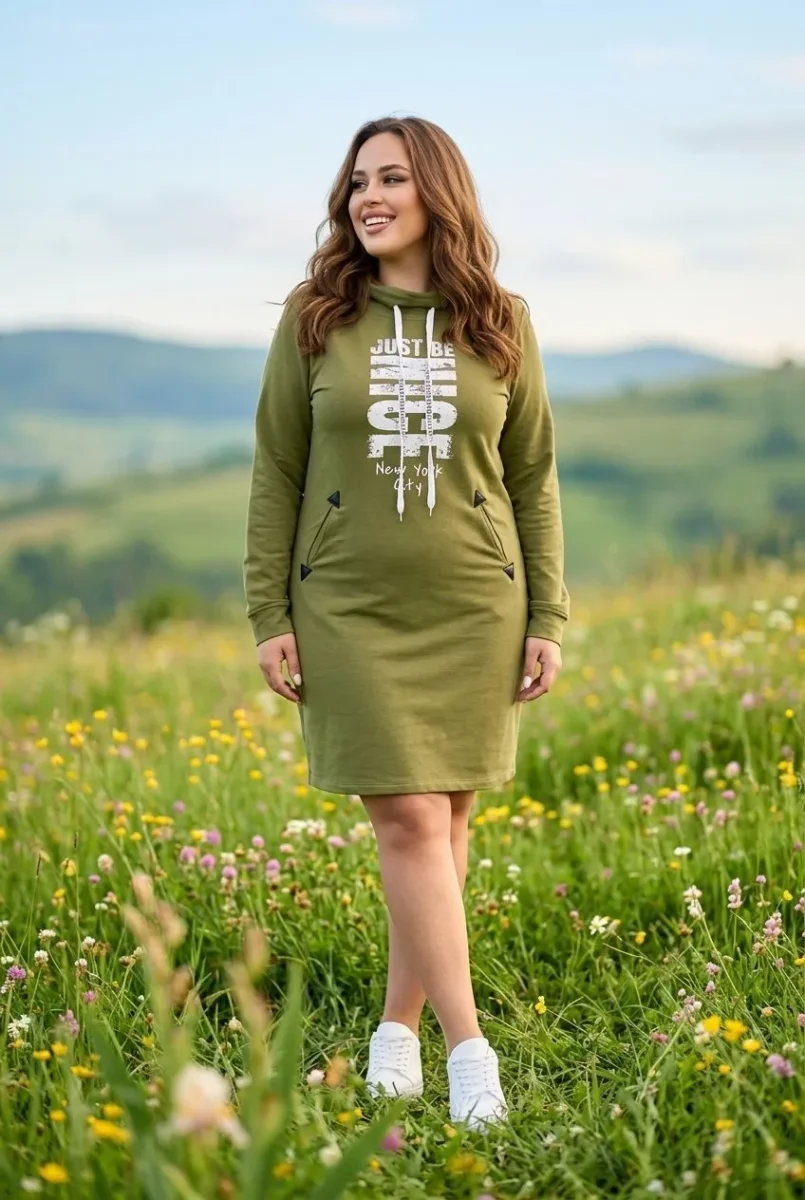 Vestido sudadera Just Be Nice - Imagen 2