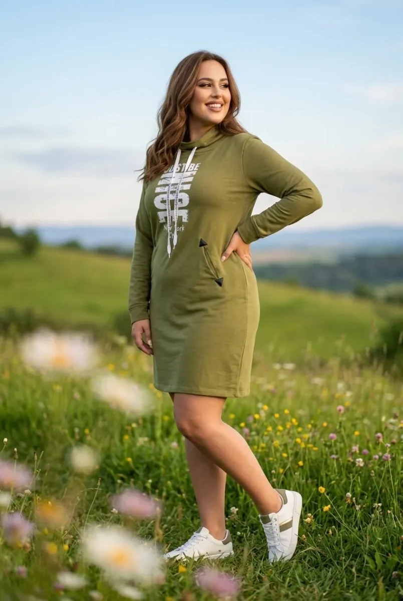Vestido sudadera Just Be Nice - Imagen 3