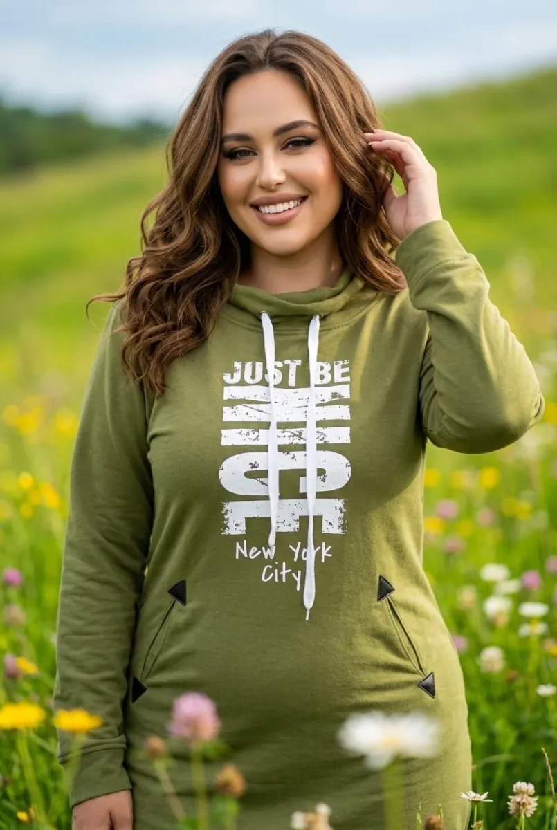 Vestido sudadera Just Be Nice - Imagen 4