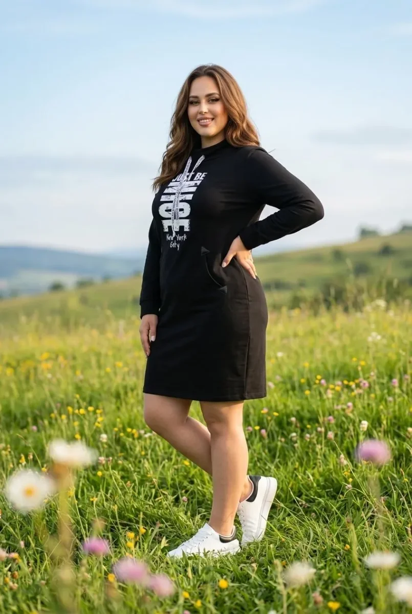 Vestido sudadera Just Be Nice - Imagen 6