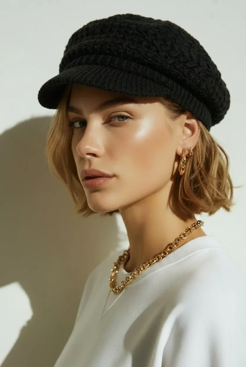 Gorra de lana con visera - Imagen 8