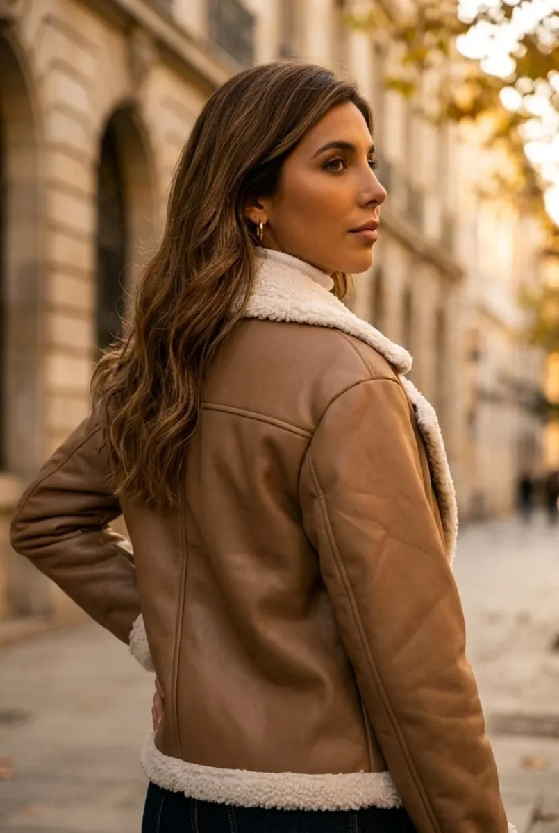 Chaqueta símil cuero - Imagen 7