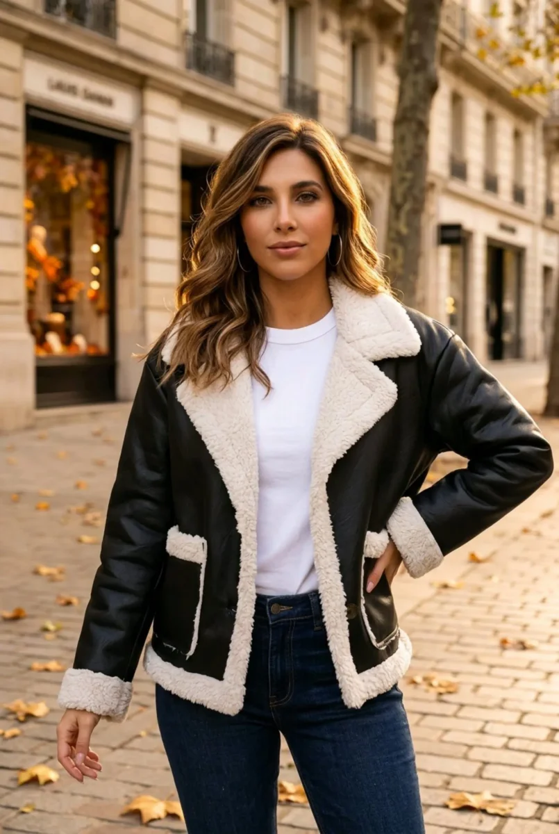 Chaqueta símil cuero - Imagen 3