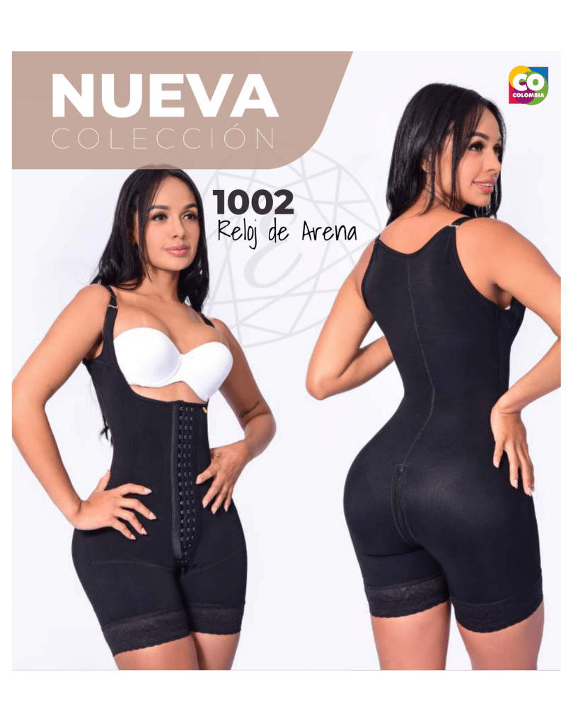 FAJA COLOMBIANA RELOJ DE ARENA 1002LMC | Alta compresión con estilo invisible