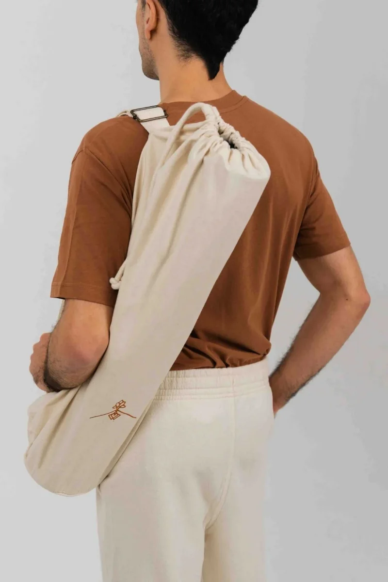 Bolsa de yoga con bolsillo oculto - Natural - Imagen 8