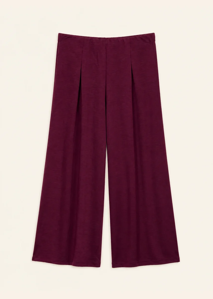 Pantalones anchos fluidos - Imagen 4