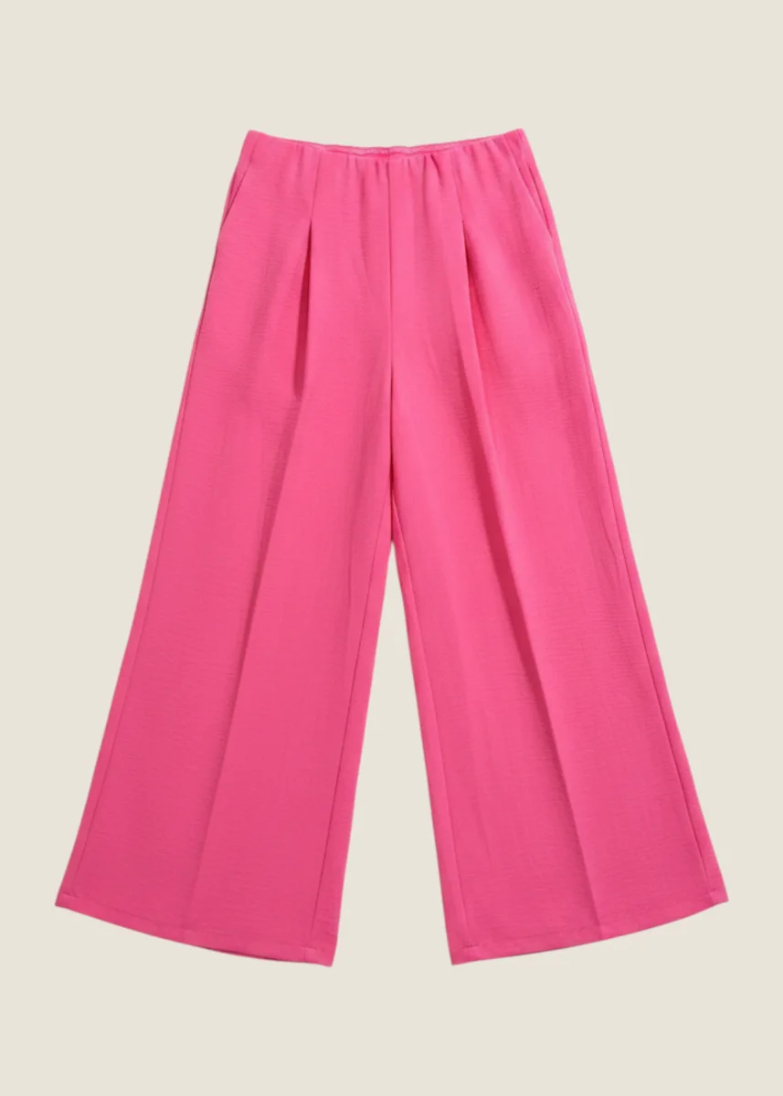 Pantalones anchos fluidos - Imagen 7