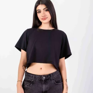 Crop Basic Negro