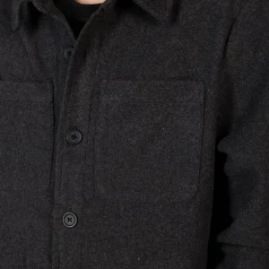 Chaqueta materiales reciclados - Gris Oscuro Jaspeado