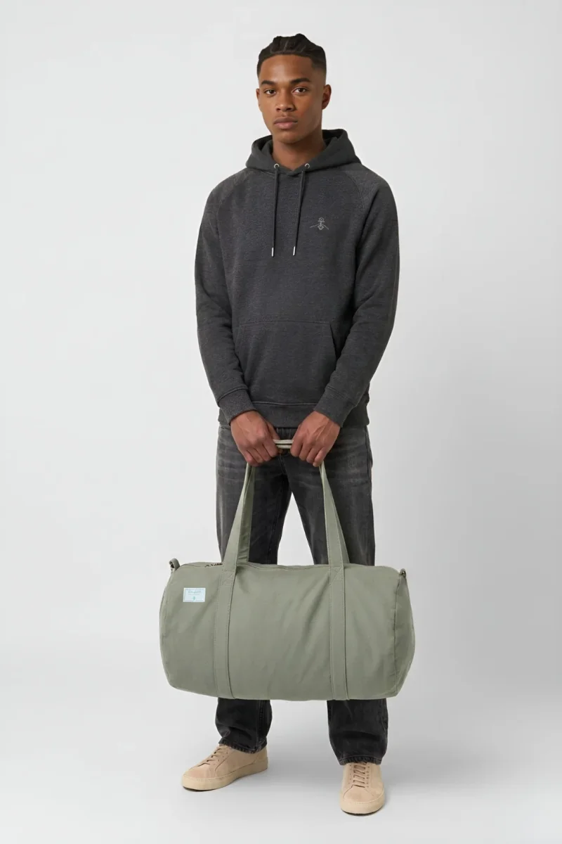 Bolsa de viaje sostenible - Verde Almendra - Imagen 3